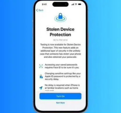 肃南苹果授权维修店分享被盗设备保护功能开启方法 